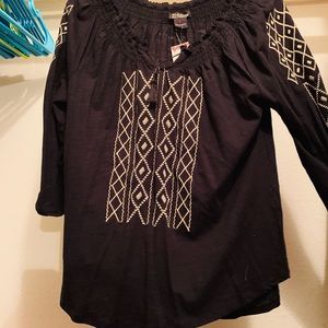 Women’s Black Blouse